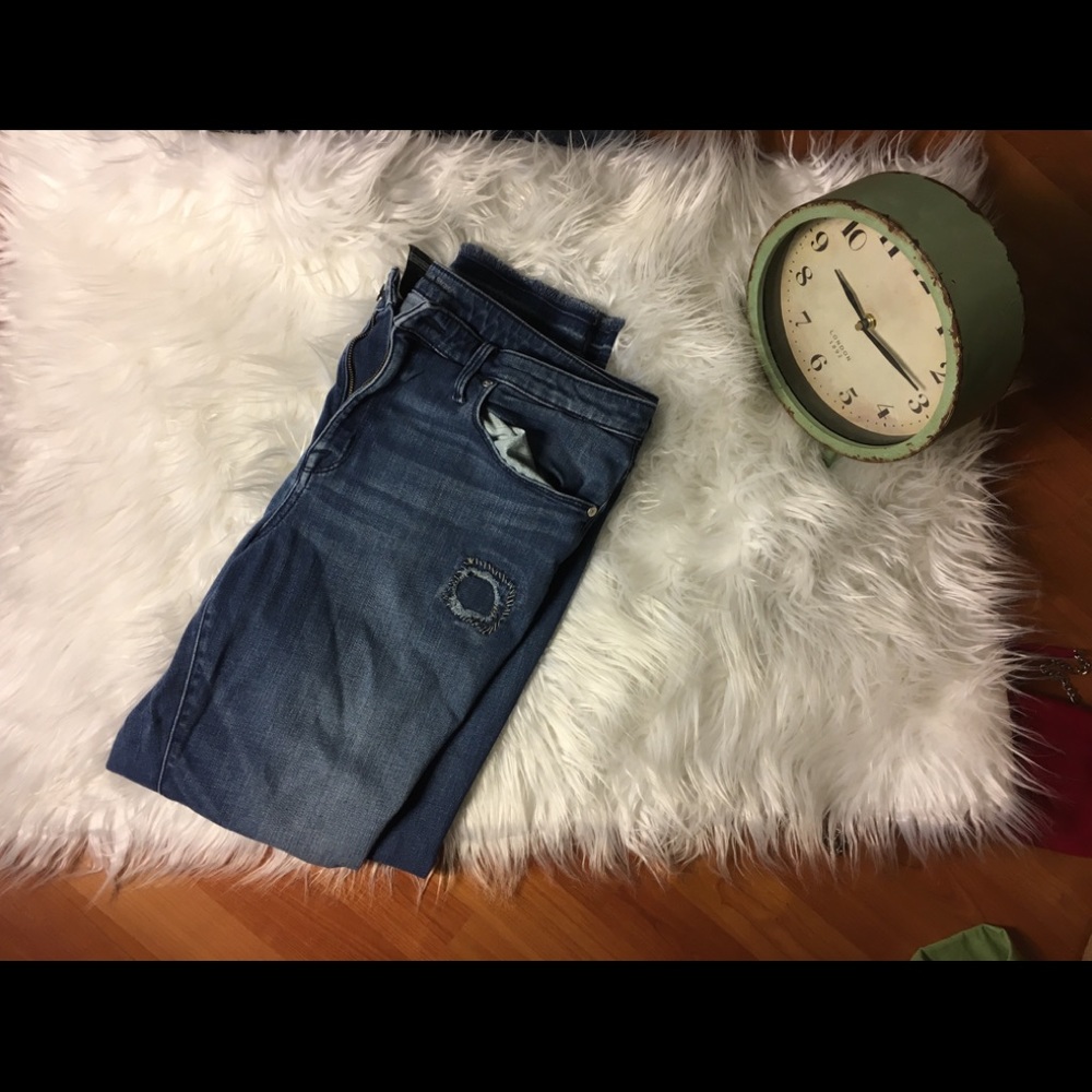 Mossimo High Raise Straight Leg Jeans
